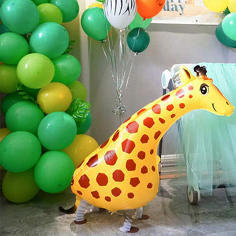 SOTOGO 14 Pieces Walking Animal Balloons Pet Balloons Farm Animal Balloon Toys Air Walkers for Kids Gift Birthday Party Decor - Image 4